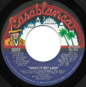 Kiss - Shout It Out Loud album cover