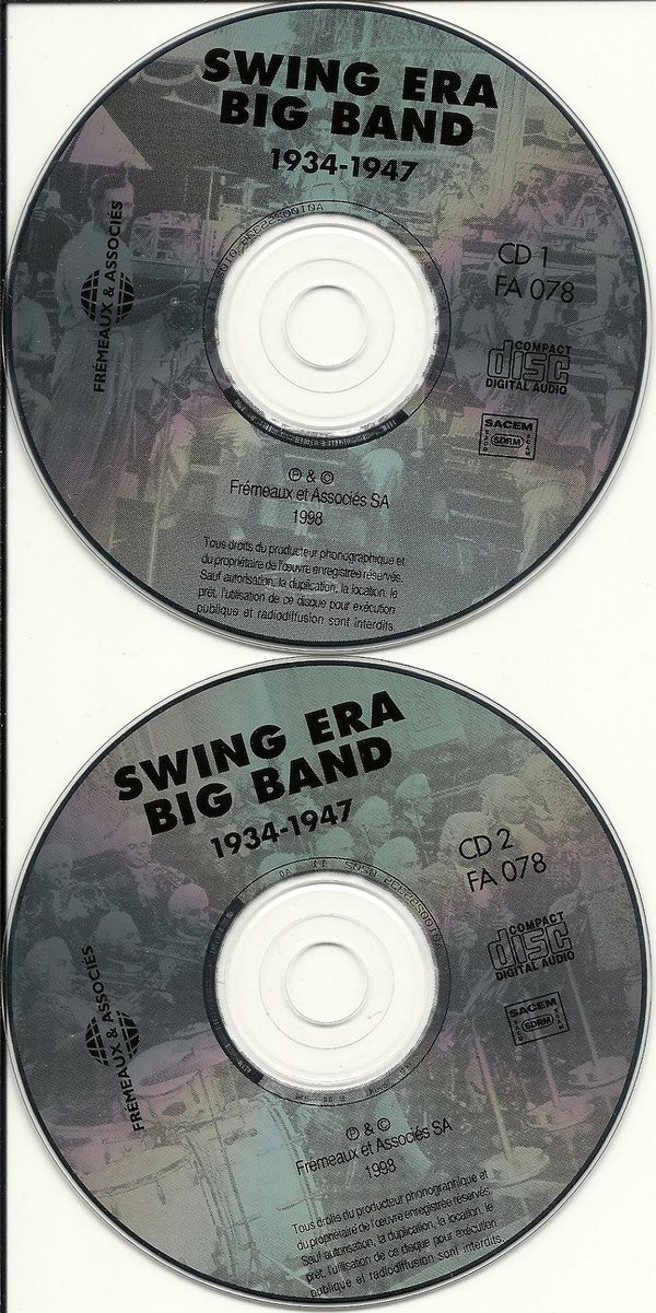 Album herunterladen Various - Swing Era Big Bands 1934 1947