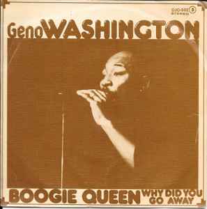 Geno Washington -  Boogie Queen  album cover