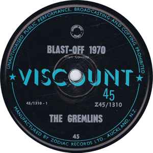 The Gremlins (3) - Blast-Off 1970 album cover