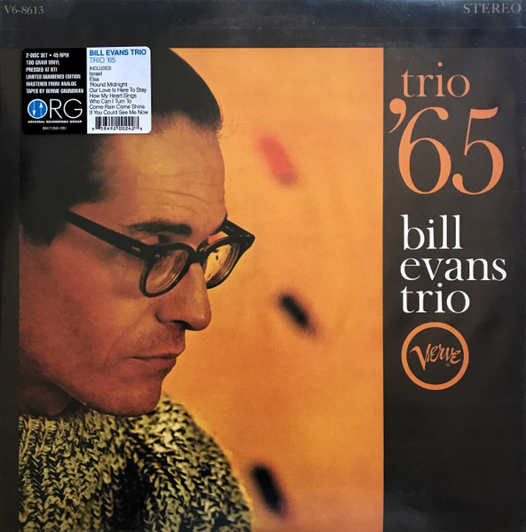 Bill Evans Trio – Trio '65 (2013, 180g, Gatefold, Vinyl) - Discogs