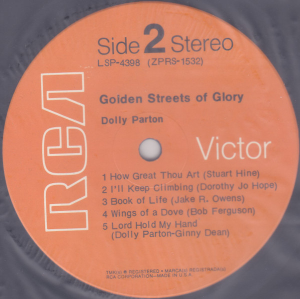 baixar álbum Dolly Parton - The Golden Streets Of Glory