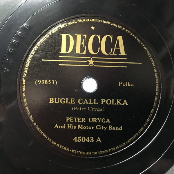 ladda ner album Peter Uryga And His Motor City Band - Bugle Call Polka Summer Nights Waltz