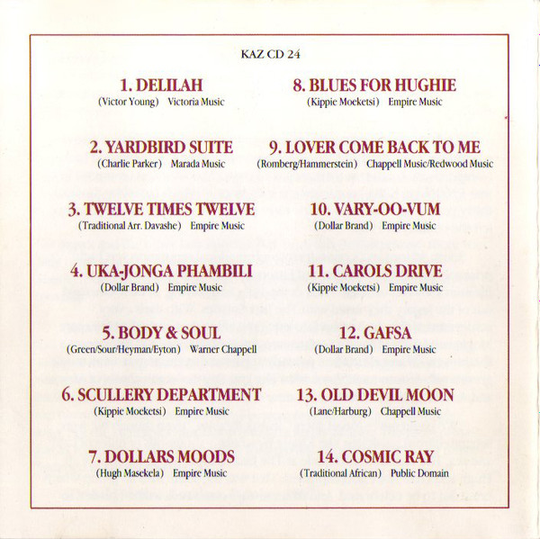 baixar álbum The Jazz Epistles - Jazz In Africa Volume One