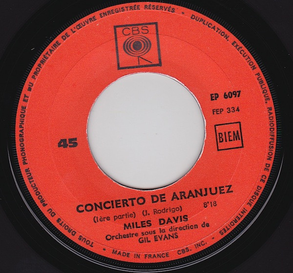 Album herunterladen Miles Davis - Concierto De Aranjuez