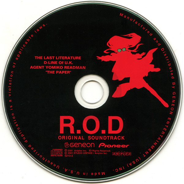 lataa albumi Taku Iwasaki - ROD Original Soundtrack