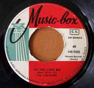 The Contours - Do You Love Me / Move, Mr. Man | Releases | Discogs