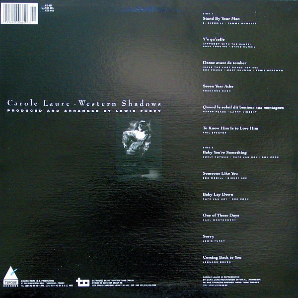 Carole Laure - Western Shadows | Kébec-Disc (KD-665) - 2