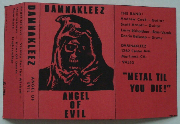 Album herunterladen Damnakleez - Angel Of Evil