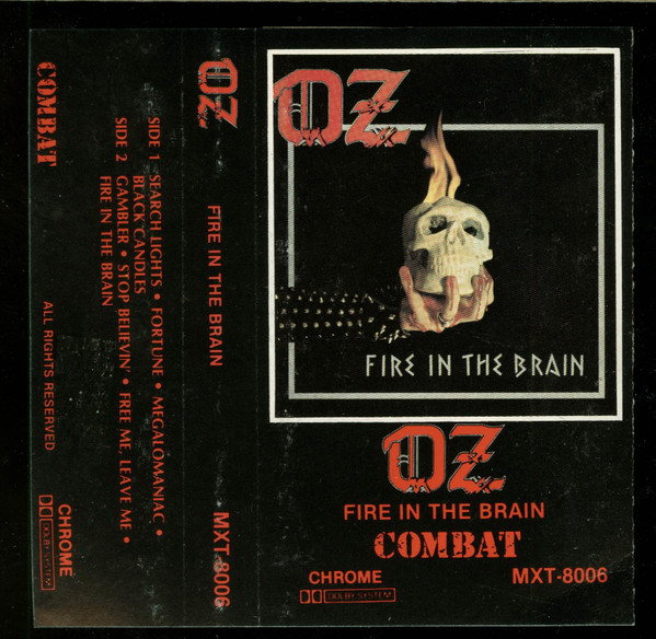 Oz – Fire In The Brain (1984, Cassette) - Discogs