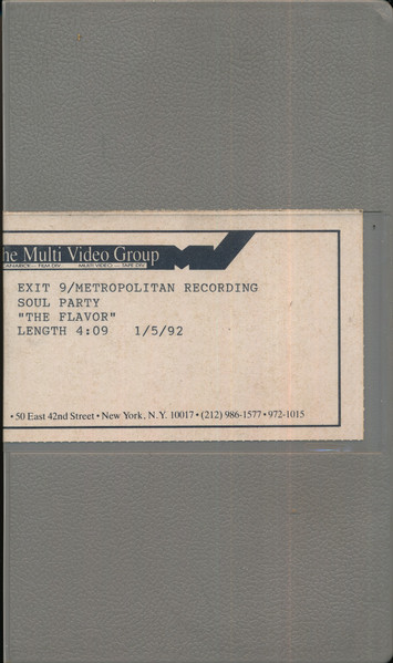 Soul Party – The Flavor (1992, VHS) - Discogs