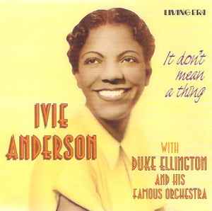 Ivie Anderson - It Don't Mean A Thing album cover