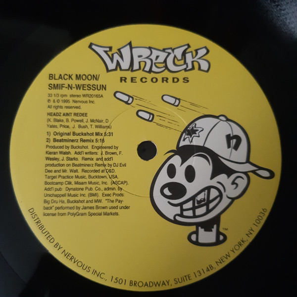 Black Moon / Smif-N-Wessun – Headz Ain't Redee! (1995, Vinyl
