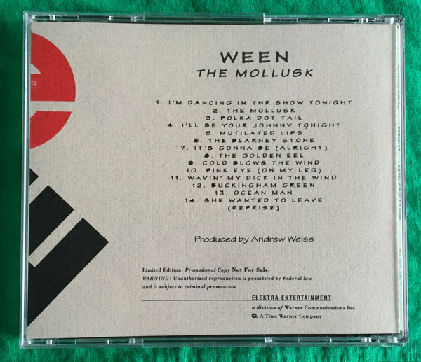 Ween – The Mollusk (1997, Advance, Withdrawn Mix, CD) - Discogs