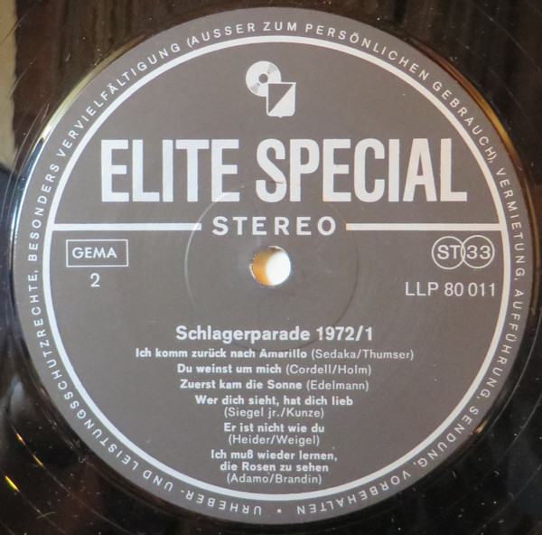 ladda ner album Various - Schlagerparade 19721