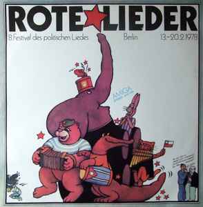 Various - Rote Lieder - 8. Festival Des Politischen Liedes