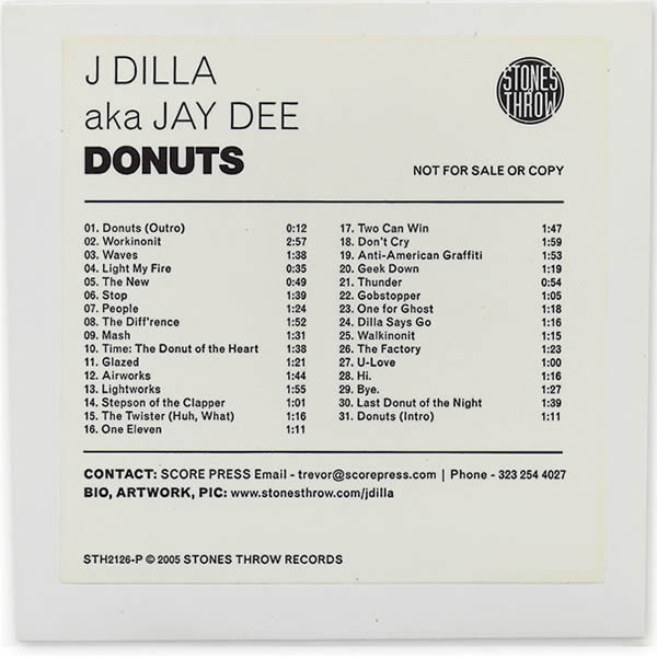 J Dilla – Donuts (2011, Smile Cover, Vinyl) - Discogs