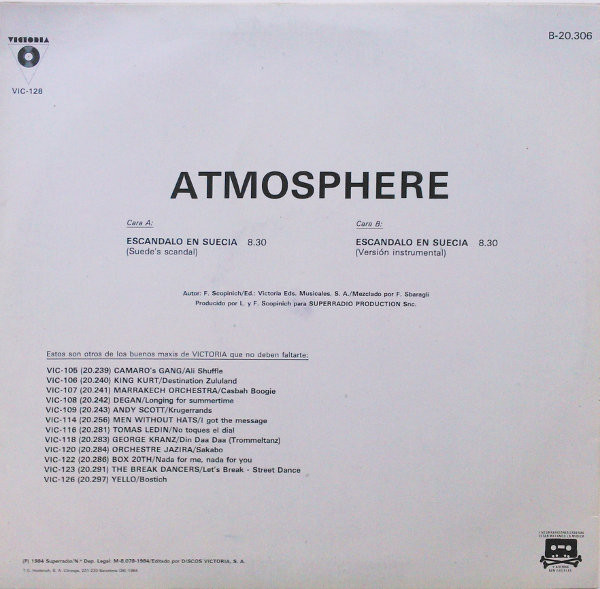 baixar álbum Atmosphere - Escandalo En Suecia