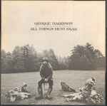 Cover of All Things Must Pass, 1970-11-27, Vinyl