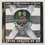 Cover of Speak English Or Die, 1989, Vinyl
