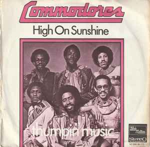 Commodores - High On Sunshine album cover