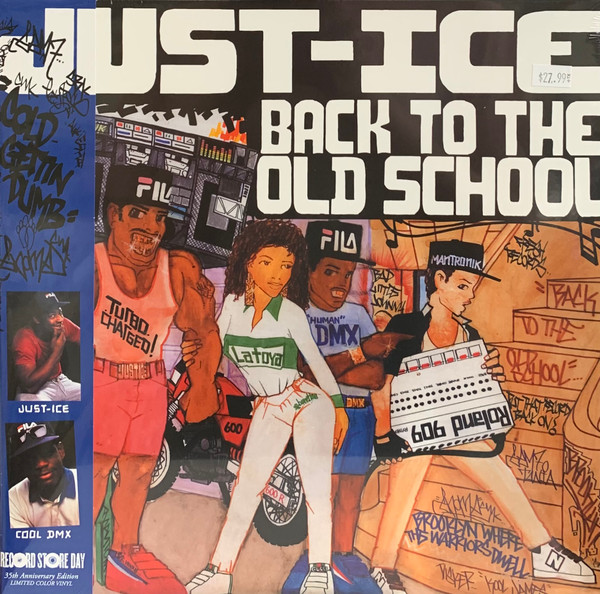 Just-Ice – Back To The Old School (2021, Splatter, 35th Anniversary ...