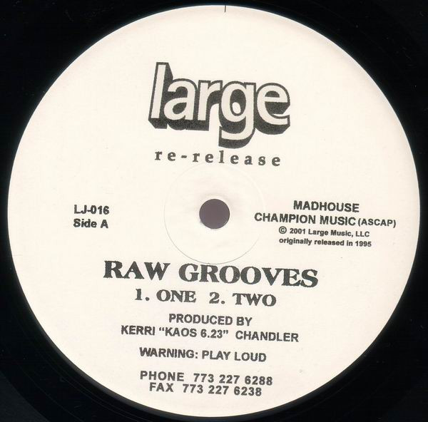 Kerri Chandler – Raw Grooves (2001, Vinyl) - Discogs