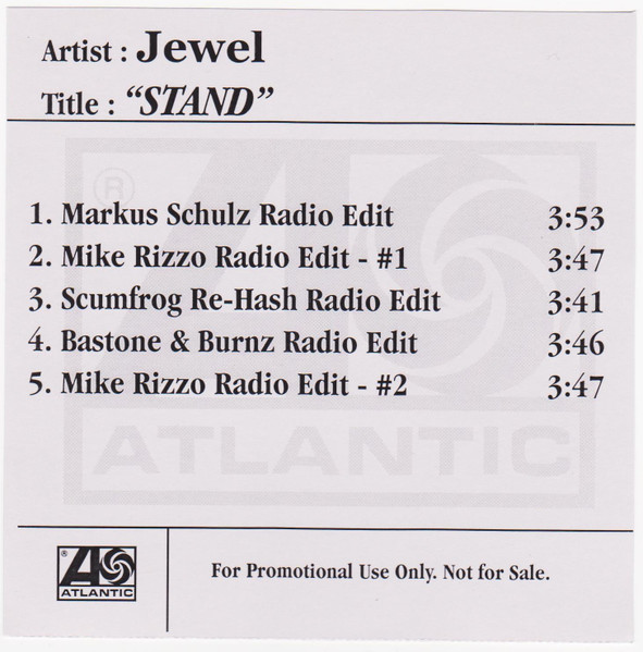 Jewel - Stand, Releases