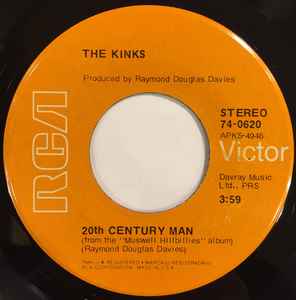 The Kinks - 20th Century Man album cover