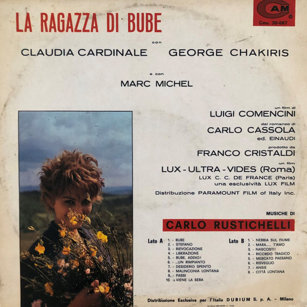 lataa albumi Carlo Rustichelli - La Ragazza Di Bube Colonna Sonora Originale Del Film