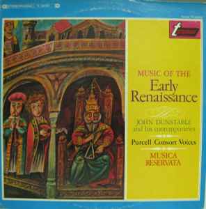 Portada de album John Dunstable - Music Of The Early Renaissance