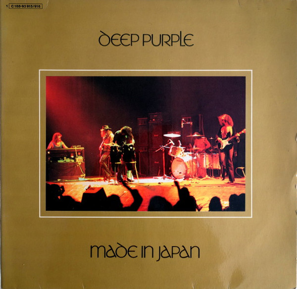 Обложка конверта виниловой пластинки Deep Purple - Made In Japan