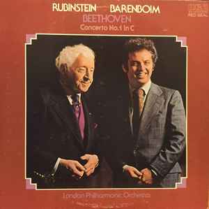 Rubinstein, Barenboim, Beethoven – Concerto No.1 in C (Vinyl