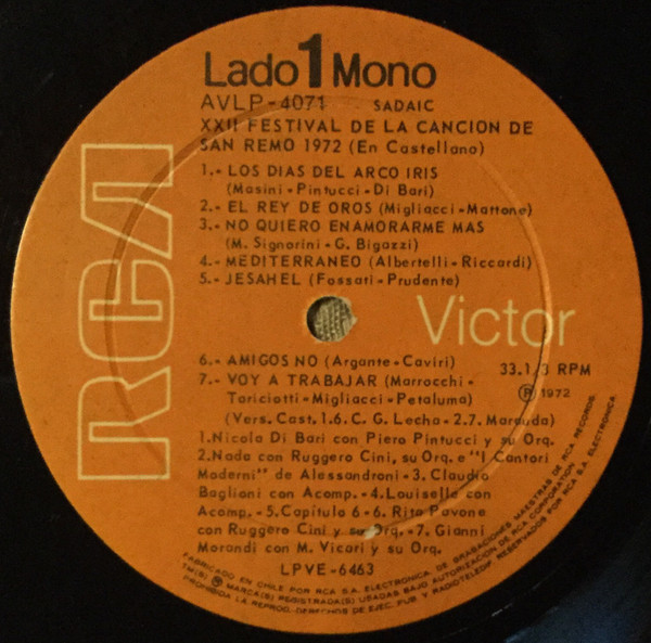 Album herunterladen Various - XXII Festival De La Canción De San Remo