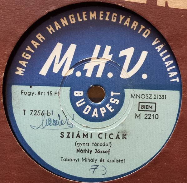 lataa albumi Tabányi Mihály És Szólistái - Mambo Jambo Sziámi Cicák