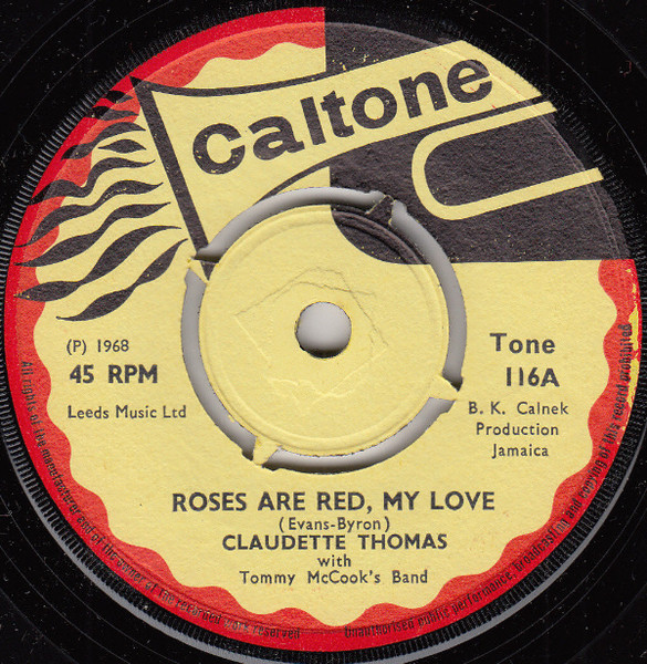 Yvonne Harrison / Claudette Thomas – Near To You / Roses Are Red 