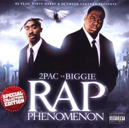 baixar álbum DJ Vlad, Dirty Harry & DJ Green Lantern Present 2Pac Vs Biggie - Rap Phenomenon