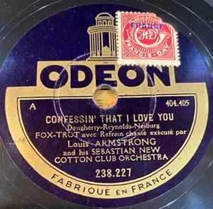 Louis Armstrong & His Sebastian New Cotton Club Orch. – Confessin 