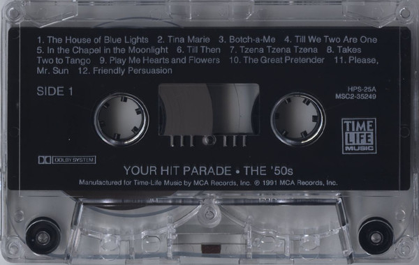 Various - Your Hit Parade - The '50s | Time Life Music (HPS-25) - 3