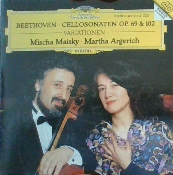 Beethoven / Mischa Maisky • Martha Argerich – Cellosonaten Op. 69 ...