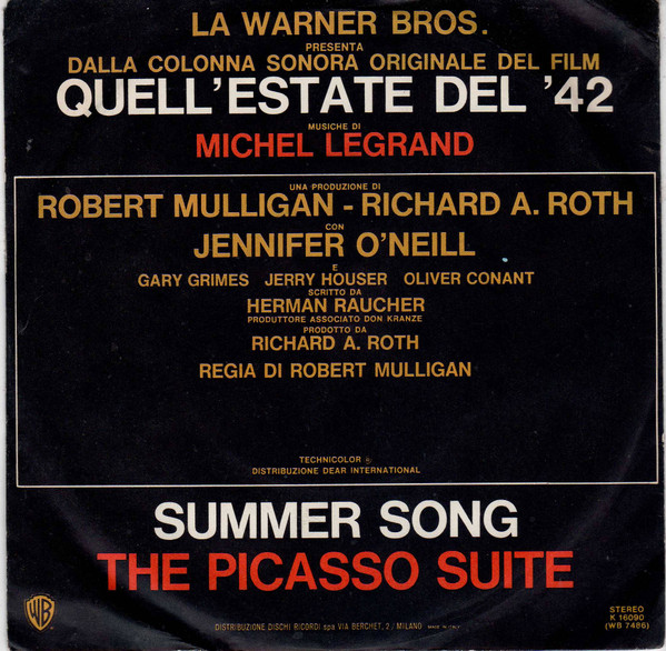 télécharger l'album Michel Legrand - Summer Song The Picasso Suite