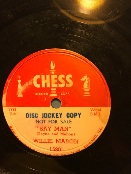 Willie Mabon – Poison Ivy / Say Man (1954, Vinyl) - Discogs