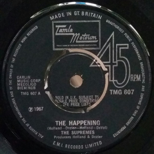 lataa albumi The Supremes - The Happening All I Know About You