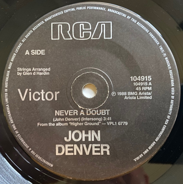 last ned album John Denver - Never A Doubt
