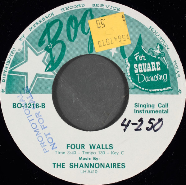 descargar álbum The Shannonaires - Four Walls