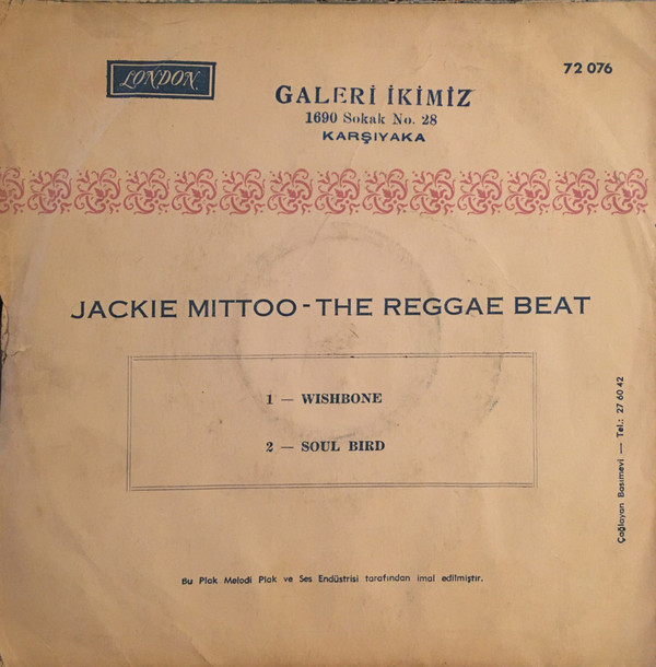 télécharger l'album Jackie Mittoo - The Reggae Beat Wishbone Soul Bird