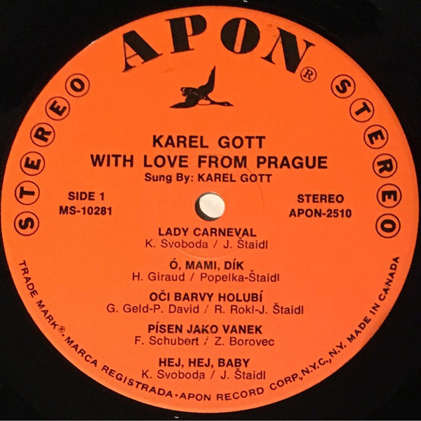 lataa albumi Karel Gott - With Love From Prague