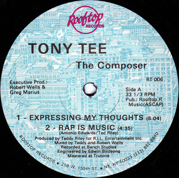 ladda ner album Tony Tee The Composer - Expressing My Thoughts