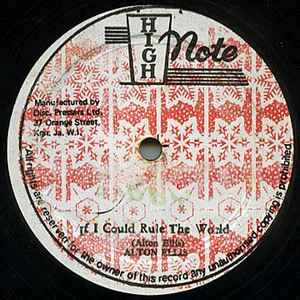 Alton Ellis – If I Could Rule The World (Vinyl) - Discogs