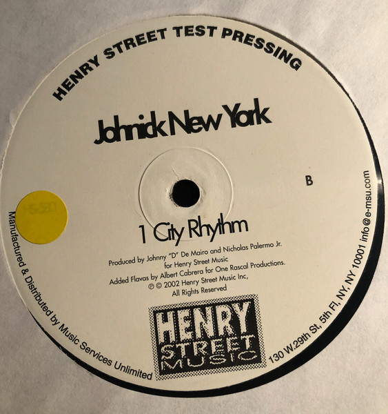 JohNick – New York (2003, Vinyl) - Discogs